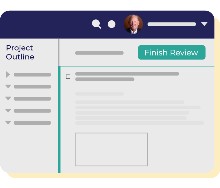 Review entry screen