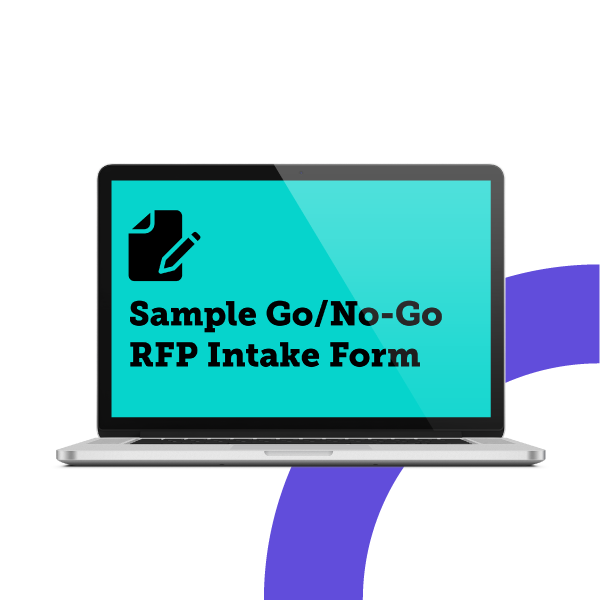 Sample Go/No-Go RFP Intake Form