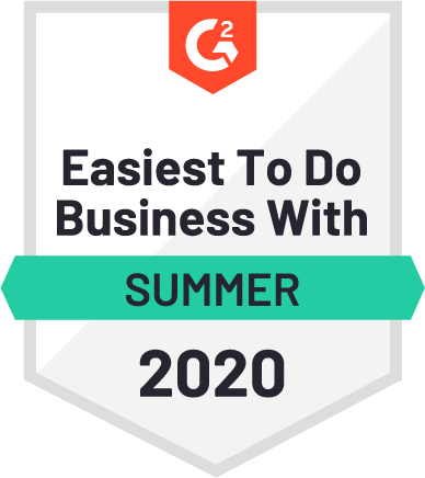 G2 Summer 2020 Easiest To Do Business With