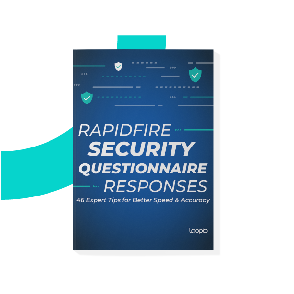 Report cover page: Rapidfire Security Questionnaire Responses.