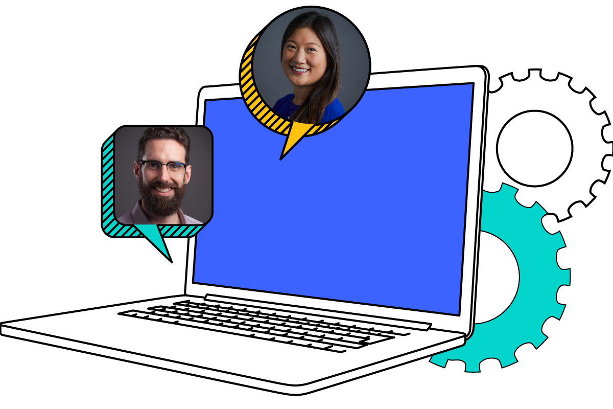 Two Response Insiders are chatting online about best practices in RFP response