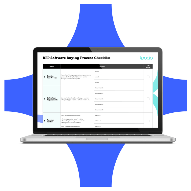 [Free] RFP Software Buying Process Checklist