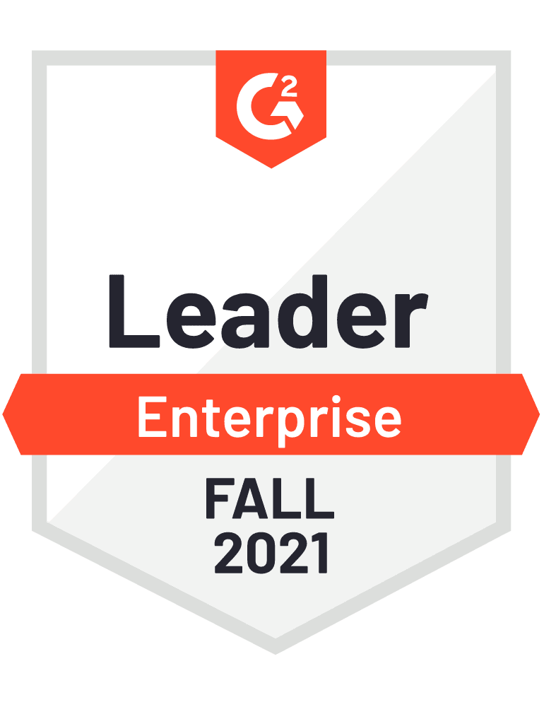 G2 Leader, Enterprise Fall 2021