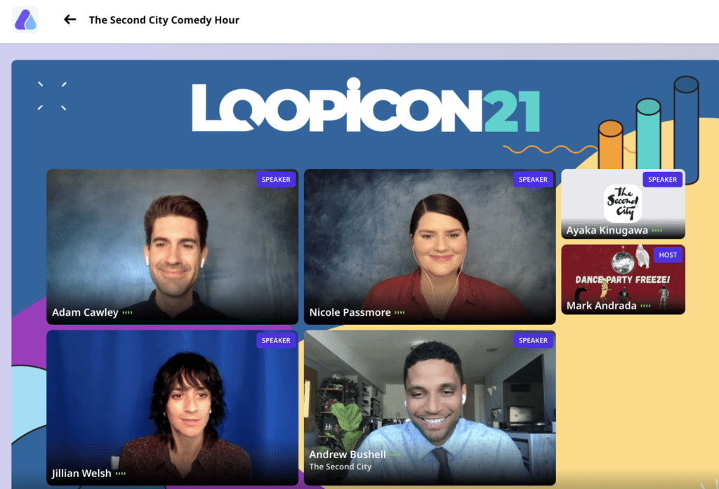 Loopicon 2021 Second City Comedy Show