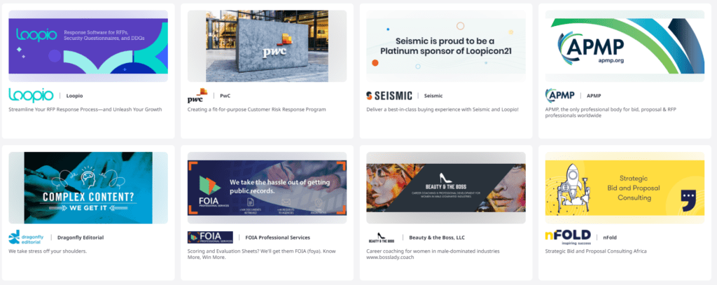 Loopicon 2021 Exhibitor Hall