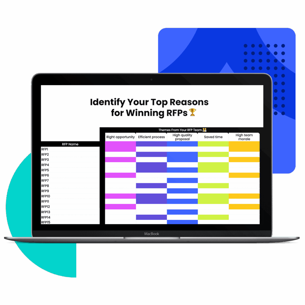 Identify Your Top Reasons for Winning RFPs.
