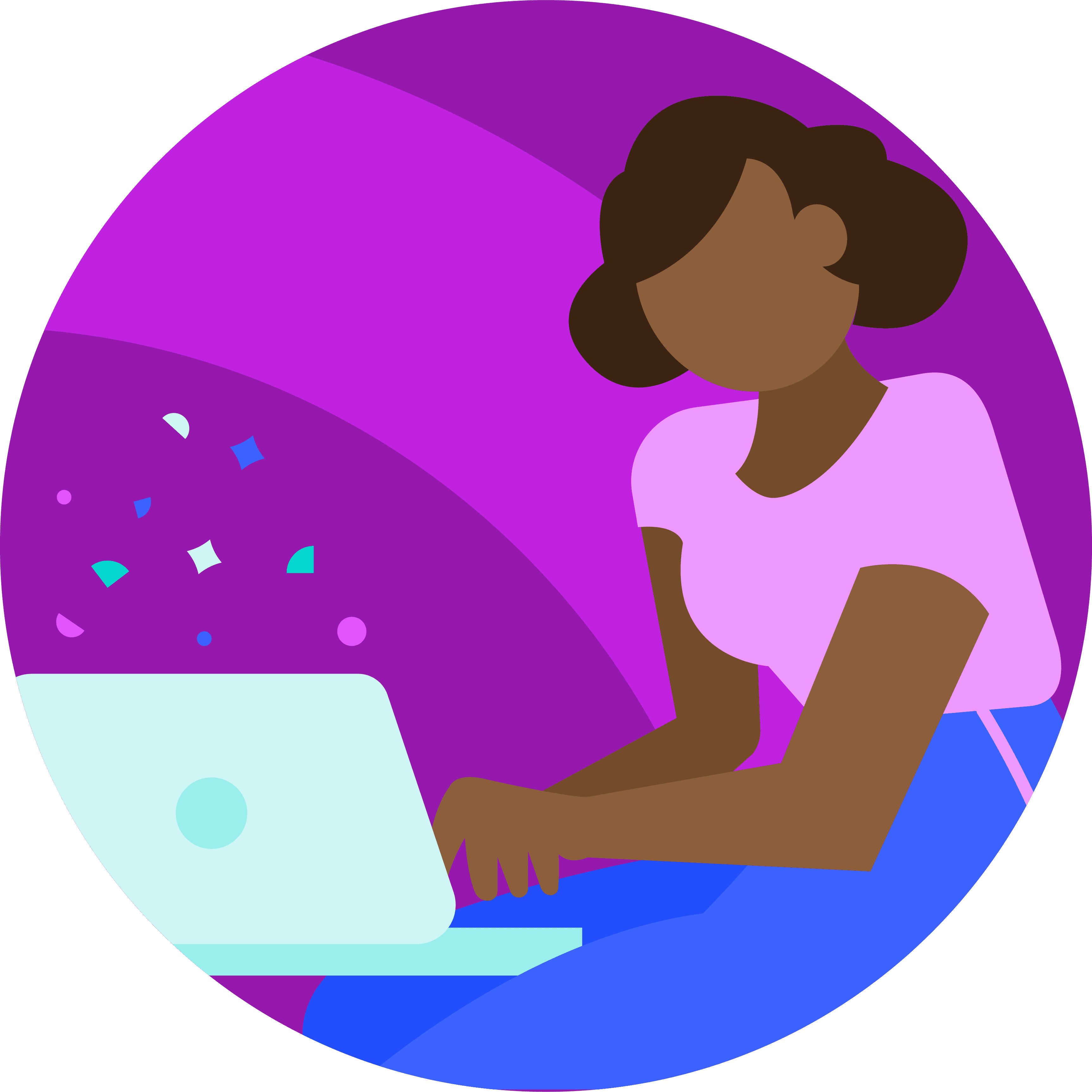 A woman is working at her Macbook Pro laptop provided by Loopio