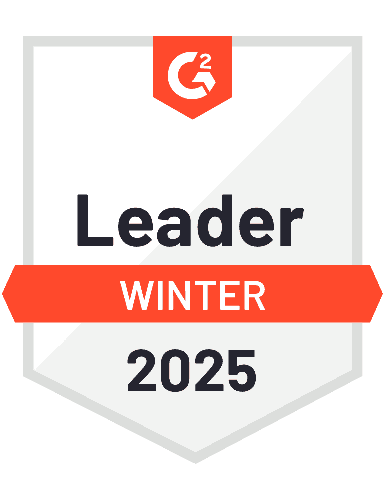 G2 badge Leader Winter 2025