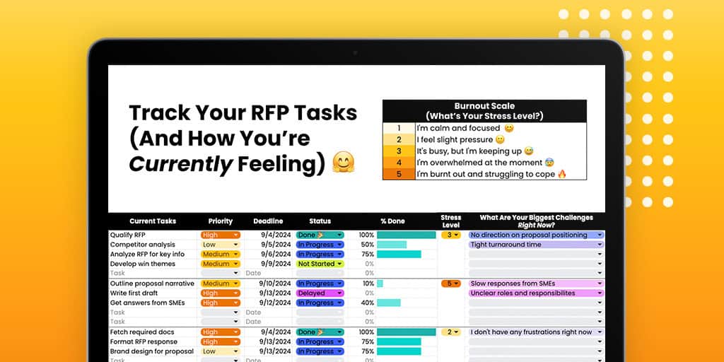 The Bid Burnout Tracker for Proposal Teams
