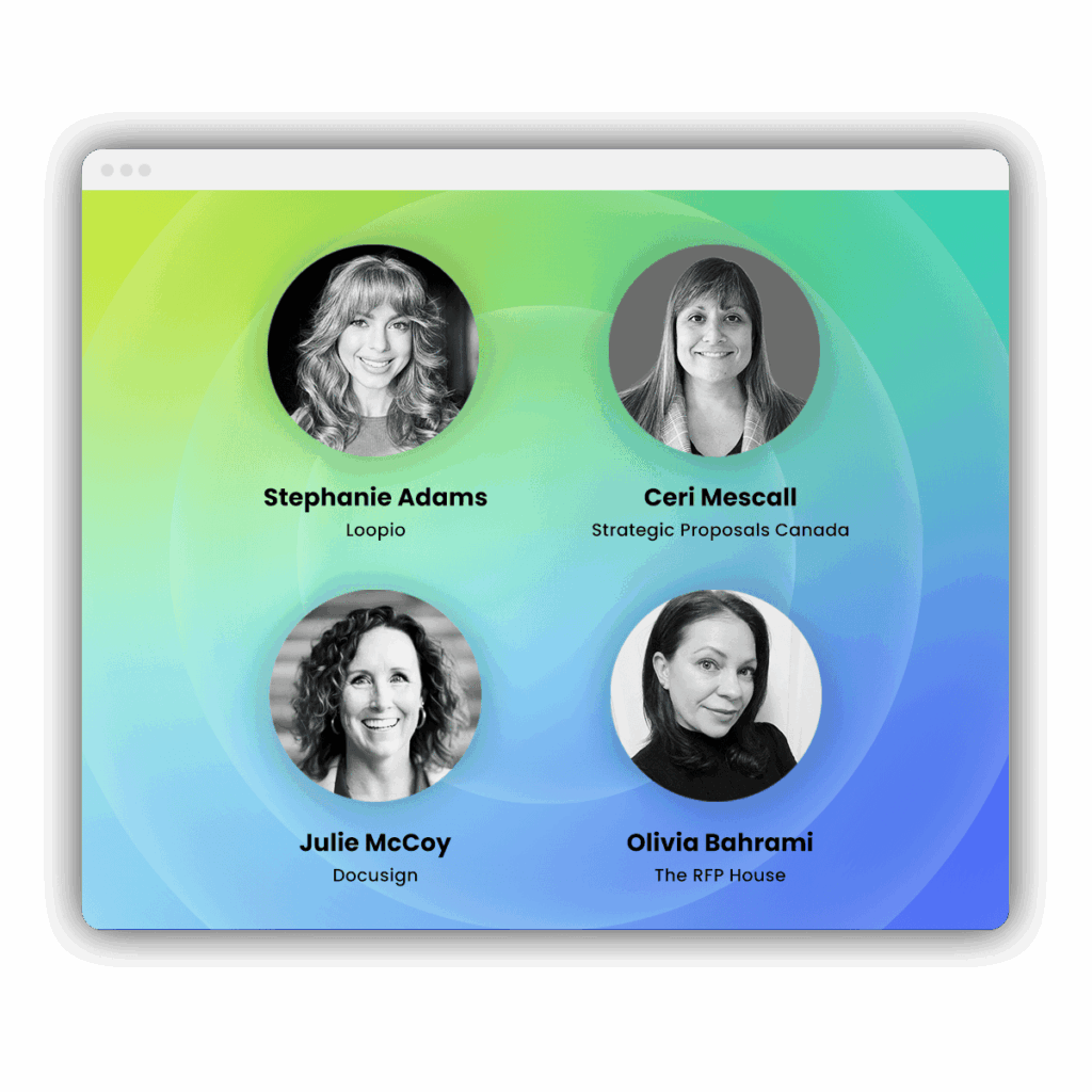 Stephanie Adams, Ceri Mescall, Julie McCoy, Olivia Bahrami